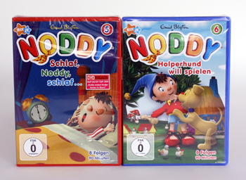 Noddy 1-8 DVD Sammlung Kinderfilme Enid Blyton Serie Filme Trick Filme ...